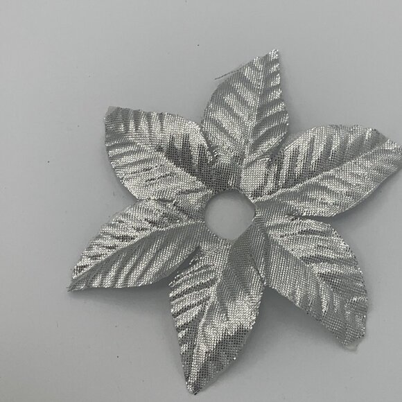 Assorted Vintage Christmas Light Reflectors - Gold, Silver, Cloth & Plastic - Picture 6 of 10